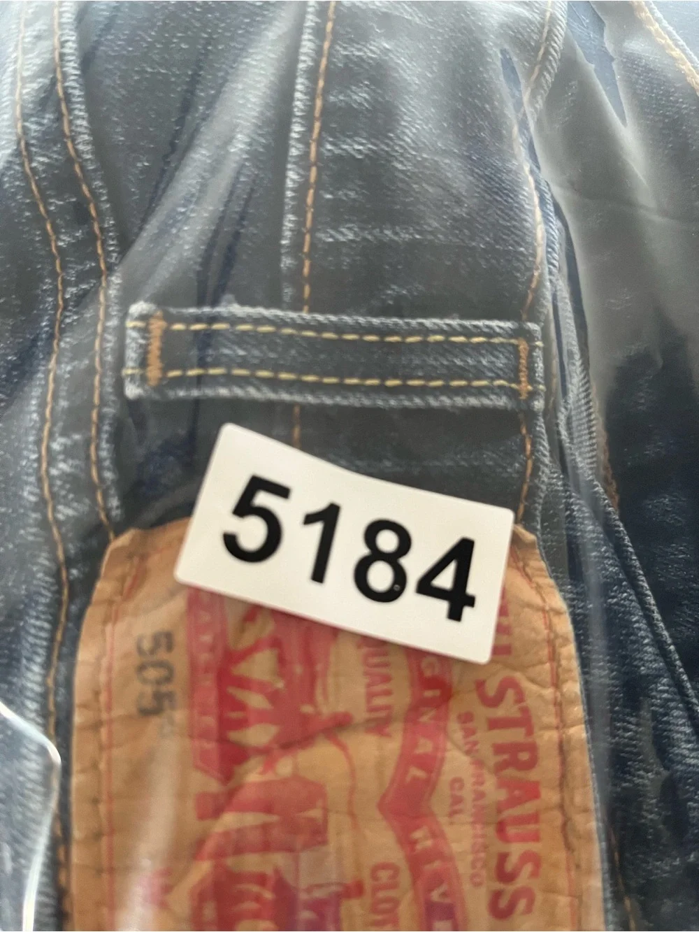 Levi's 505 Men's Jeans 40 X 30 Blue Medium Wash Straight Leg Western Casual